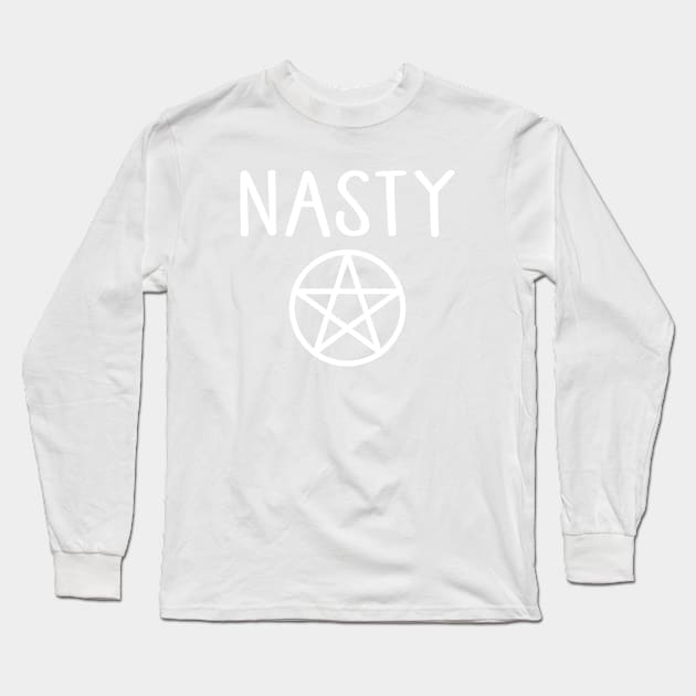 Nasty Witch Cheeky Witch® Long Sleeve T-Shirt by Cheeky Witch